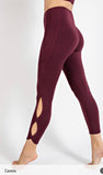 Jaleesa High Rise Keyhole Detail Leggings