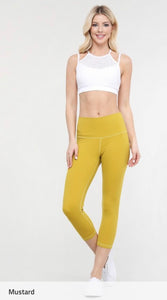 Avril Buttery Soft Capri Leggings