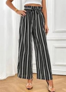 Jordanna Striped Palazzo Pants