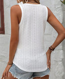 Kristina Eyelet Embroidery Tank