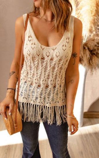 Weekend Getaway Crochet Tank