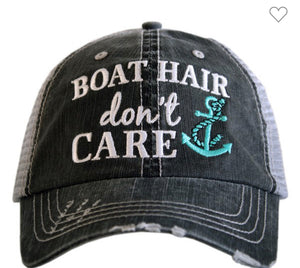 Boat Hair Don't Care Trucker Hat