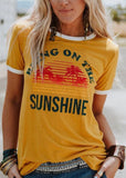 Bring On The Sunshine Top