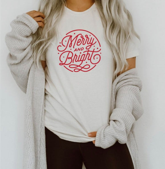 Merry and Bright Tee