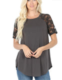 Jemmye Lace Detail Top