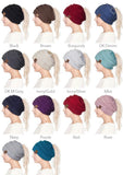 CC Metalic PonyTail Beanie