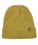 CC Diagonal Textured Cuff Beanie