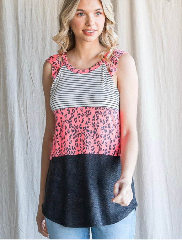 Tatum Leopard Print Tank