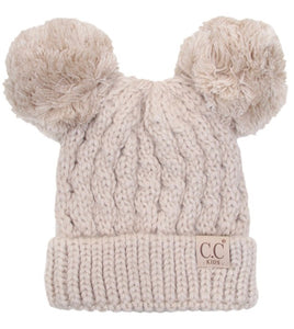 Baby, Baby Double Pom Pom hat