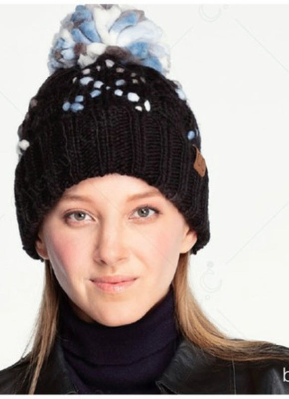 Jumbo Yarn Pom Hat