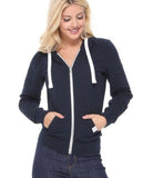 Lilliana Light Weight Zip-Up Hoodie