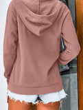 Laina Half Zip Long Sleeve Hoodie