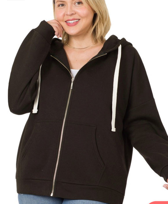 Kayla Zip-Up Hoodie