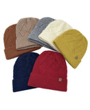 CC Diagonal Textured Cuff Beanie