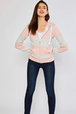 Savannah Color Block Zip-Up Hoodie