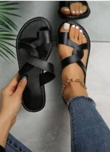 Cody Crossover Strap Sandal