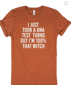 DNA Test 100% That Witch Graphic Tee