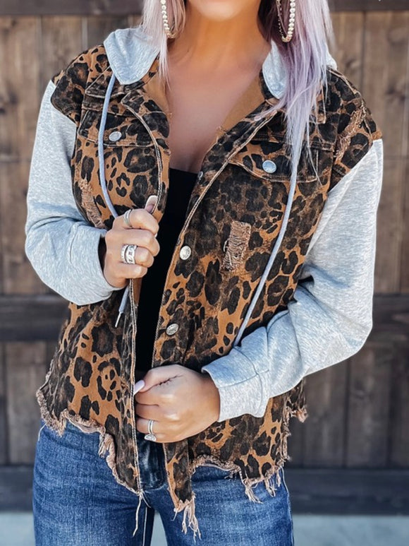 Reagan Leopard Print Jacket