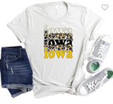 Iowa State Of Mind Leopard Graphic Tee