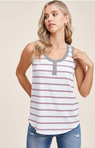 Delilah Striped Tank