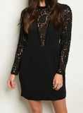 Erika Lace Cut Out Dress