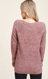 Blake Two Toned Super Soft Sweater