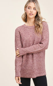 Blake Two Toned Super Soft Sweater