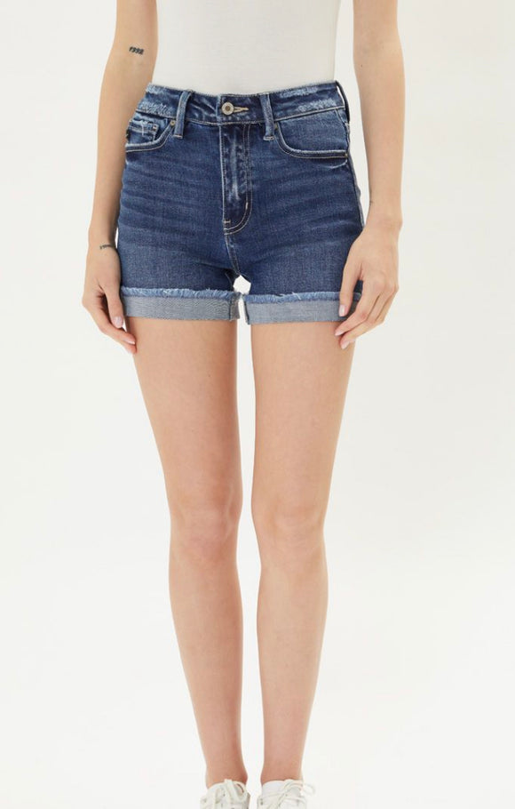 Shawna Kancan High Rise Single Fold Shorts