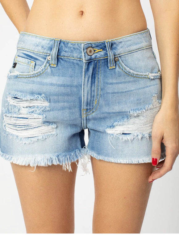 Blaire Kancan Midrise Boyfriend Shorts