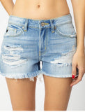 Blaire Kancan Midrise Boyfriend Shorts