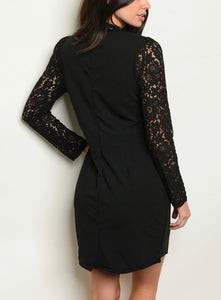 Erika Lace Cut Out Dress