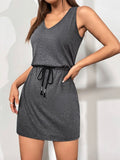 Deana Drawstring Dress