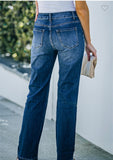 Monique Wide Leg High Rise Jeans